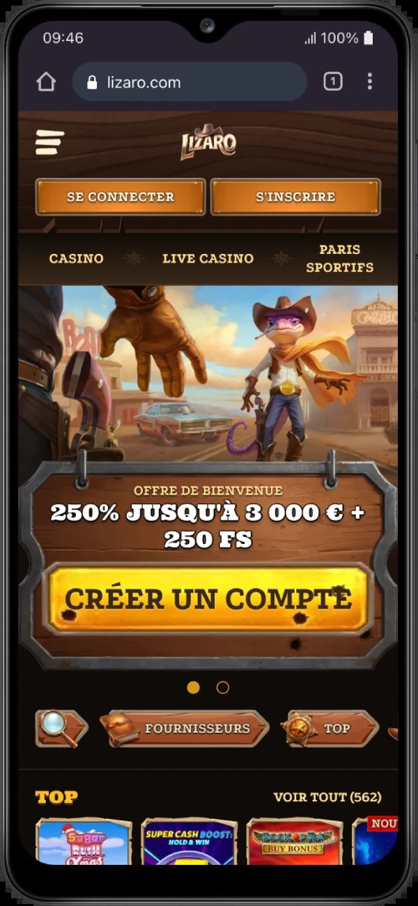 Lizaro online casino in United Kingdom